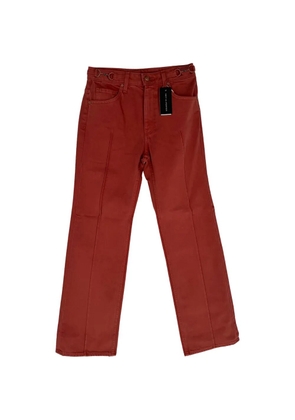 Ulla Johnson Agatha horsebit-accent jeans - Red