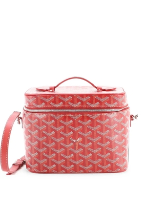 Goyard Pre-Owned Muse Vanity Case Coated Canvas Mini satchel - Red