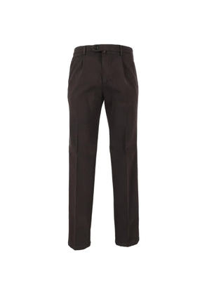 Briglia 1949 pleated-detail straight-leg trousers - Brown