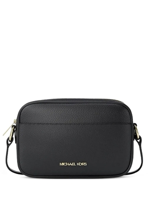Michael Kors Jet Set small signature logo camera crossbody bag - Black