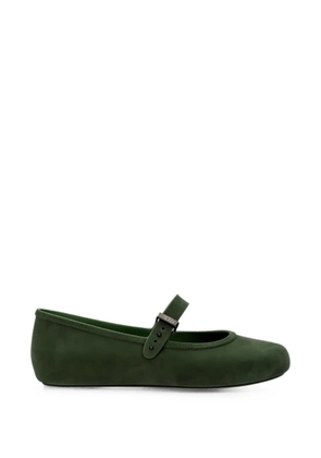 Melissa Soft Ballerina velvet ballet flats - Green