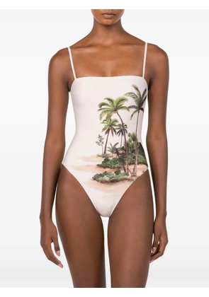Agua By Agua Bendita Durazno Arena swimsuit - White