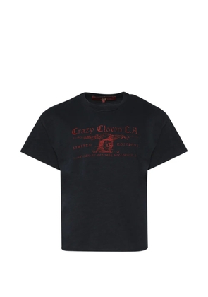 Crazy Clown L.A. logo-print crew-neck T-shirt - Black