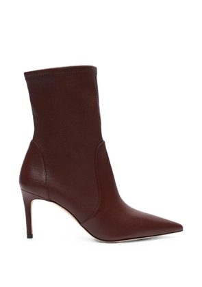 Stuart Weitzman Stuart Power pointed-toe ankle boots - Brown
