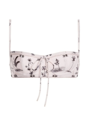 Agua By Agua Bendita Libertad Arena bikini top - Neutrals