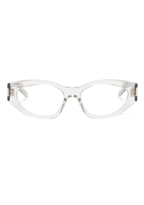 Saint Laurent Eyewear SL 638 cat-eye frame glasses - Neutrals