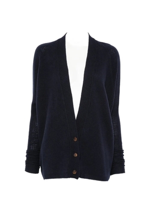 Alysi cashmere V-neck cardigan - Blue