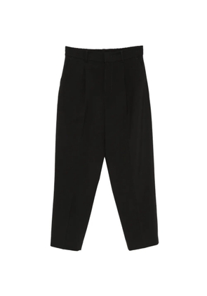 PT Torino pleated tapered-leg trousers - Black