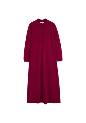 Chinti & Parker A-line maxi polo dress - Pink