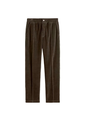 OAS Company Formentera straight-leg trousers - Brown