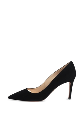 Prada Pre-Owned pointed-toe suede pumps - Black