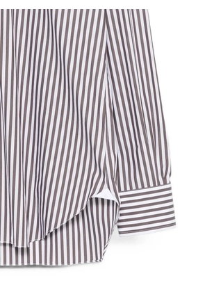Barba striped shirt - White