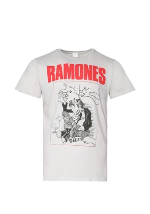MadeWorn Ramones Sedated graphic-print T-shirt - Grey