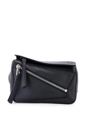 Loewe Pre-Owned Puzzle Bumbag Leather Mini belt bag - Black