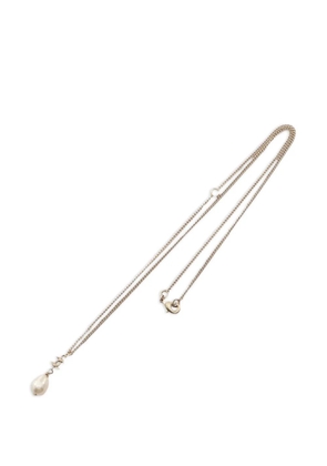 CHANEL Pre-Owned 2012 CC faux-pearl necklace - Gold
