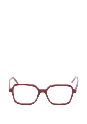 Saint Laurent Eyewear square-frame glasses - Red