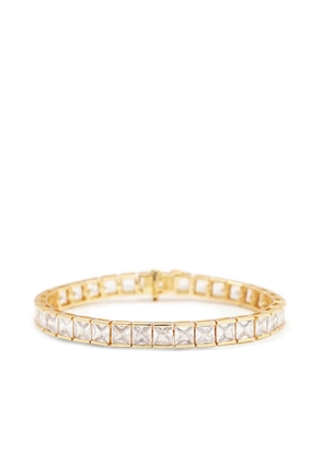 Izabel Display crystal-embellished bracelet - White