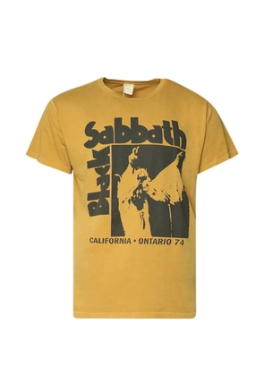 MadeWorn Black Sabbath graphic-print T-shirt - Yellow
