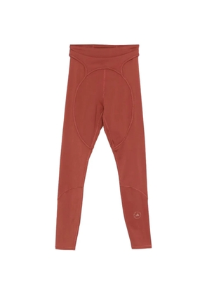 adidas x Stella McCartney logo-detail leggings - Red