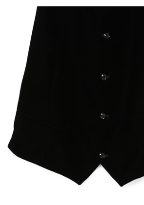 Giorgio Armani button-up waistcoat - Black