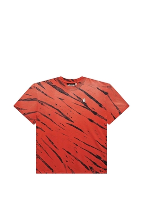 HELLSTAR Studios tie-dye T-shirt - Red