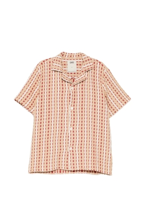 OAS Company Lano cuba shirt - Red