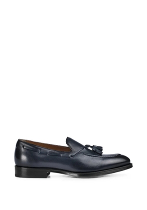 Doucal's tassel-detail leather loafers - Blue