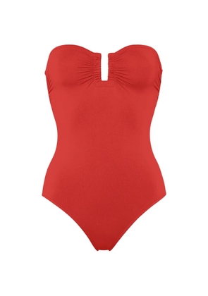 ERES Cassiopée ruched swimsuit - Red