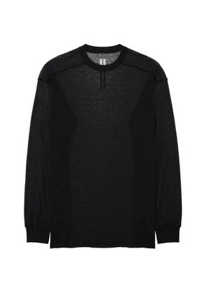 Rick Owens Jumbo long-sleeved t-shirt - Black