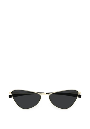 Saint Laurent Eyewear cat-eye frame sunglasses - Gold