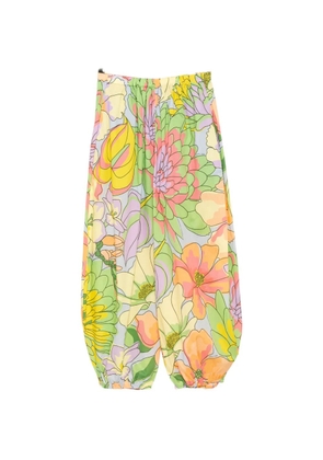 FARM Rio Spring Affair balloon pants - Green