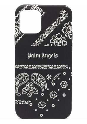Palm Angels bandana-print iPhone 12 Pro Max case - Black