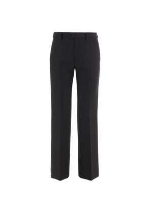 DARKPARK Colin pressed-crease straight-leg trousers - Black