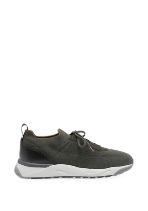 Santoni lace-up sneakers - Green