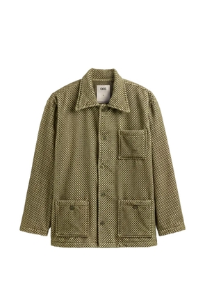 OAS Company Poblano Dandy checkered jacket - Green