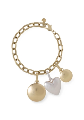 Roxanne Assoulin Token multi-charm pendant bracelet - Gold