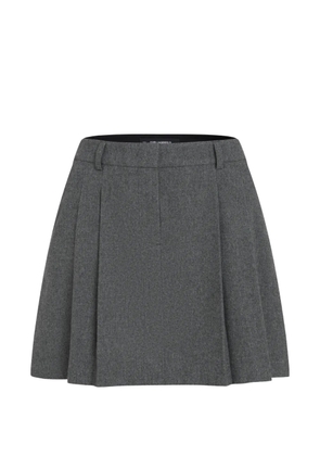 Karl Lagerfeld pleated mini skort - Grey