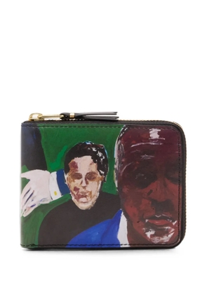 Comme Des Garçons Wallet Henry Taylor zip-around wallet - Green