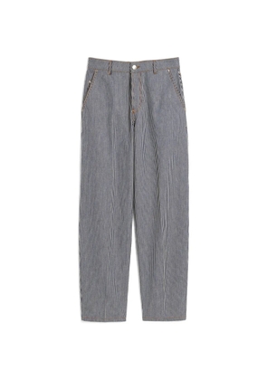 AMI Paris cotton balloon fit jeans - Blue
