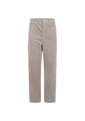 A.P.C. corduroy straight-leg trousers - Neutrals