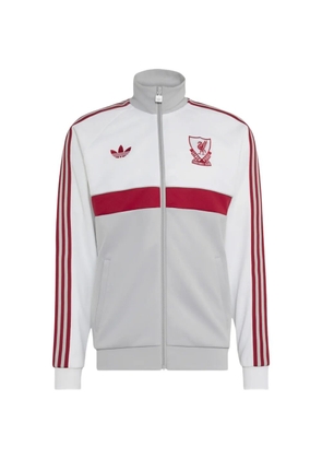 adidas x Liverpool FC logo-embroidered jacket - White