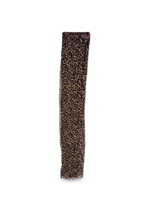 Louis Vuitton Pre-Owned Stephen Sprouse leopard-print scarf - Brown