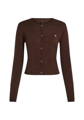 Karl Lagerfeld Autograph loungewear cardigan - Brown