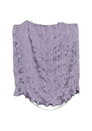 Posse Esme crinkled blouse - Purple