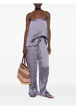 Posse Esme crinkled blouse - Purple