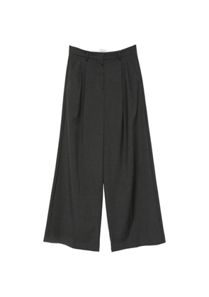 Weekend Max Mara pleated wide-leg trousers - Grey