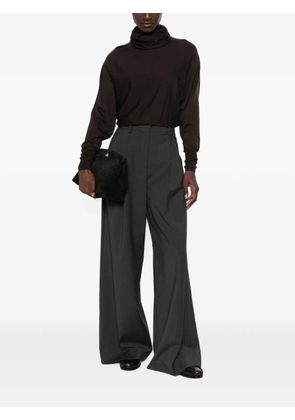 Weekend Max Mara pleated wide-leg trousers - Grey