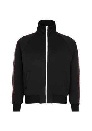 Saint Laurent Cassandre track jacket in jersey - Black