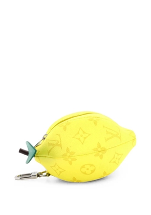 Louis Vuitton Pre-Owned Lemon Limited Edition Colored Monogram Canvas pouch - Yellow
