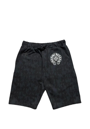 Chrome Hearts Cemetery Cross shorts - Black